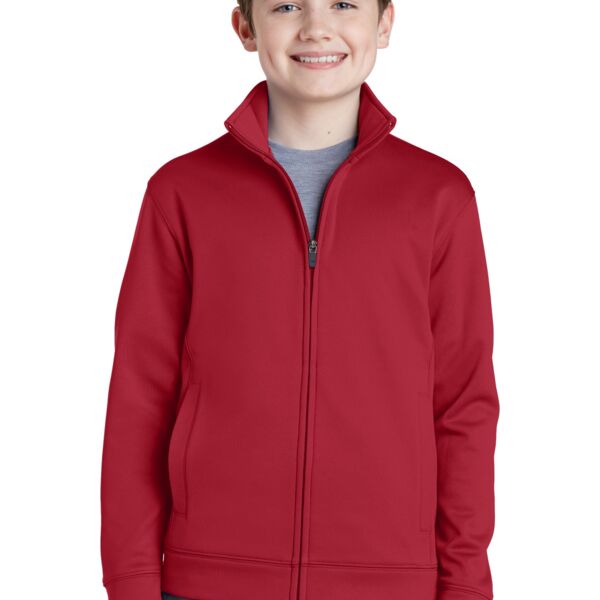 Youth Sport Wick ® Fleece Full Zip Jacket Thumbnail